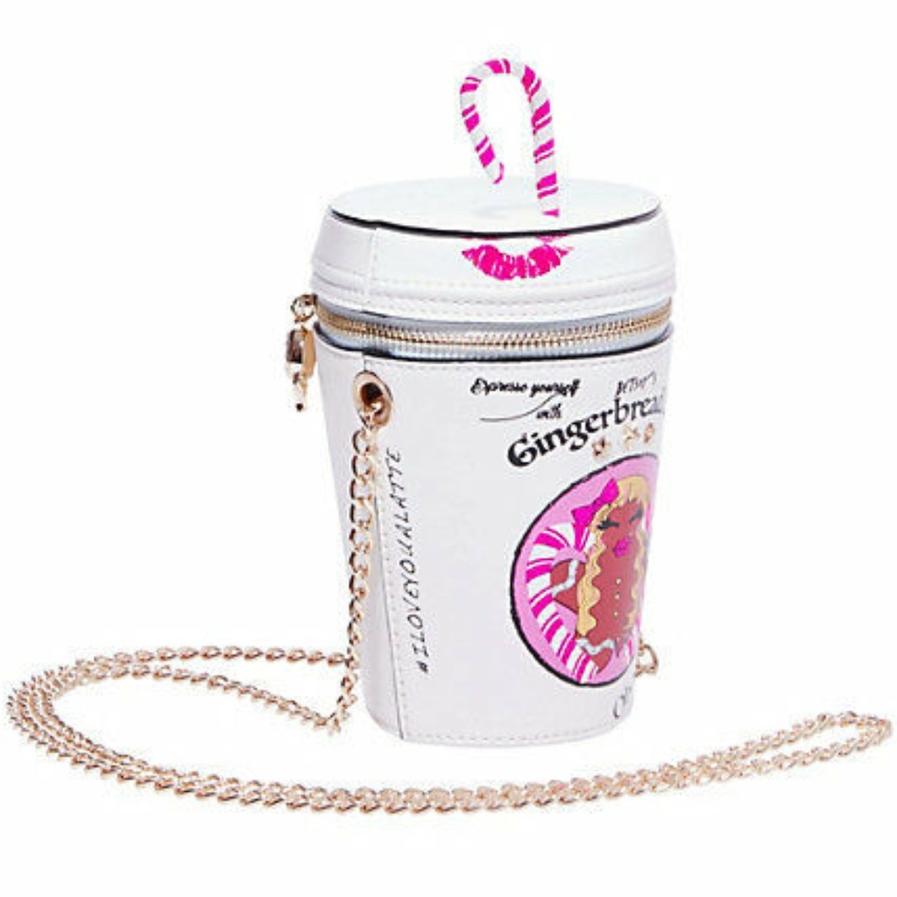 Betsey Johnson KITSCH GINGERBREAD LATTE CROSSBODY - Picture 2 of 7
